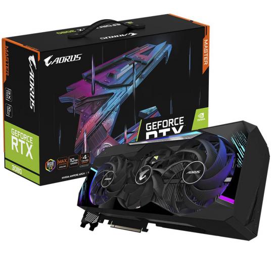 Gigabyte GV-N3080AORUS M-10GD GeForce RTX 3080 AORUS MASTER 10GB GDDR6X 320 Bit Ekran Kartı