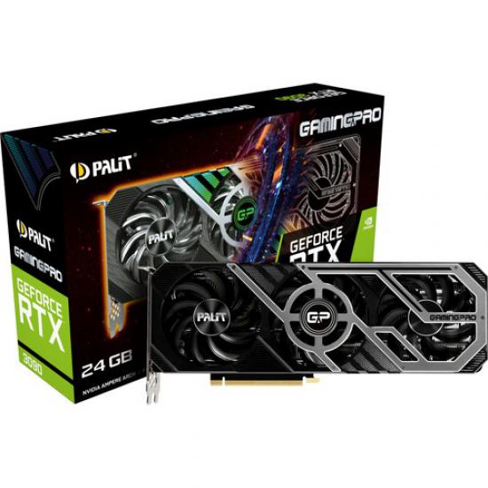 Palit GeForce RTX3090 Gaming Pro 24GB 384Bit GDDR6X DX12 PCI-Express 4.0 Ekran Kartı