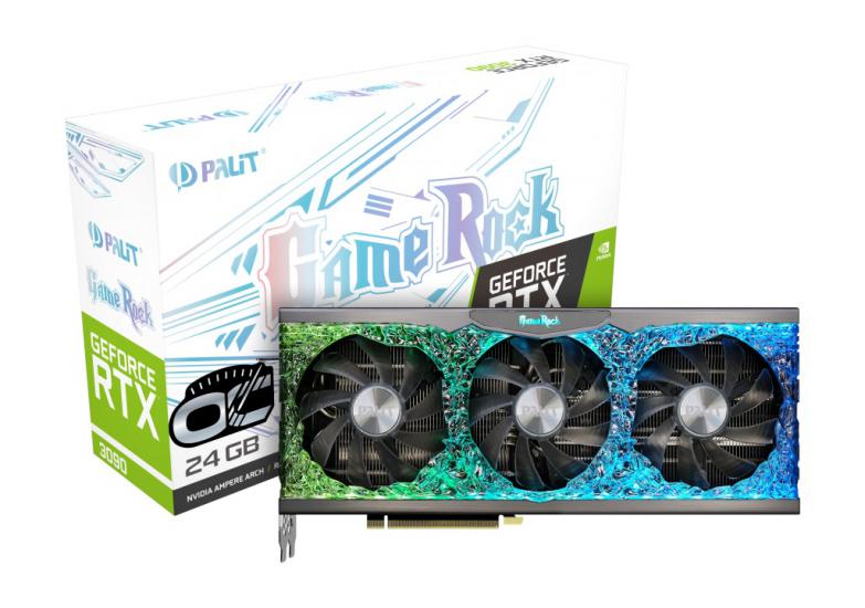 Palit GeForce RTX3090 GameRock OC 24GB GDDR6X 384 Bit Ekran Kartı