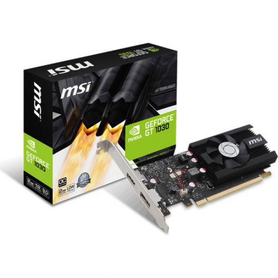 Msi NVIDIA GeForce GT1030 2G LP OC 2GB 64 bit GDDR5 DX(12) PCI-E 3.0 Ekran Kartı (GT 1030 2G LP OC)