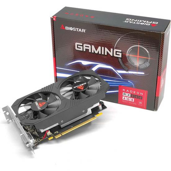 Biostar AMD Radeon RX560 4GB (Dual Cooling) 128Bit GDDR5 (DX12) PCI-E 3.0 Ekran Kartı