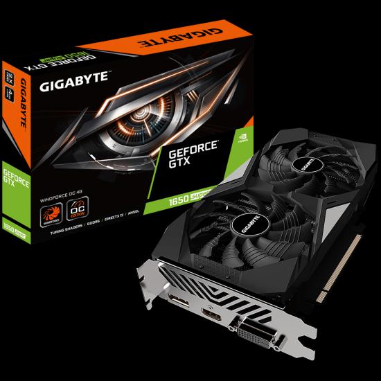 Gigabyte GV-N165SWF2OC-4GD GTX1650 Super 128B GDR6 Ekran Kartı