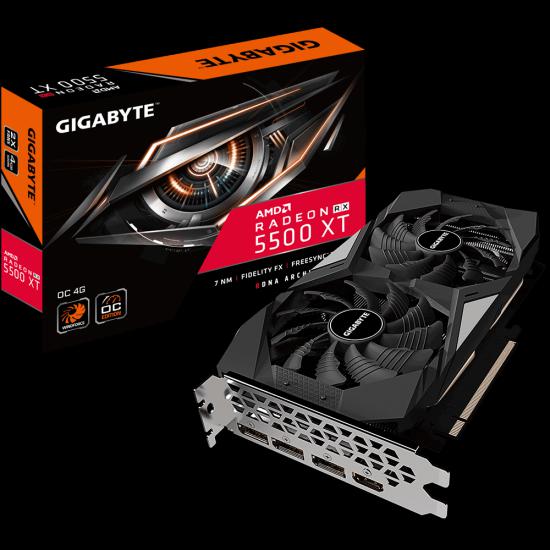 Gigabyte GV-R55XTOC-4GD 5500XT 128B GDDR6 Ekran Kartı