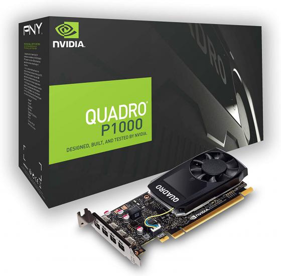 Pny Quadro P1000 DVI VCQP1000DVIV2-PB 4GB GDDR5 128Bit DX12 Ekran Kartı