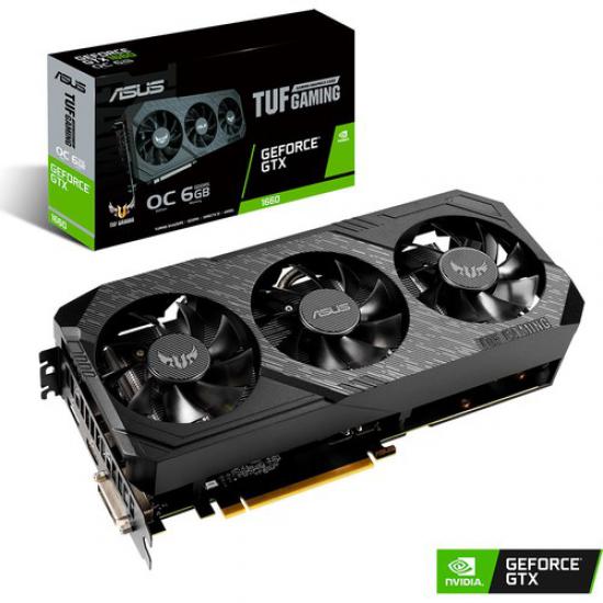 Asus TUF 3 GeForce GTX 1660 OC Gaming 6GB 192Bit GDDR6 DX(12) (TUF 3-GTX1660-O6G-GAMING)