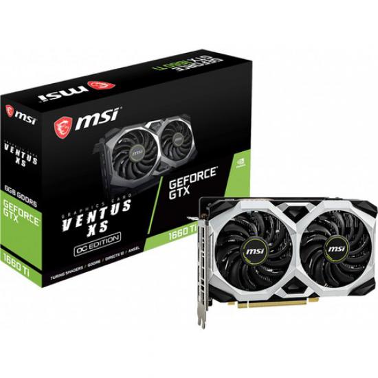 Msı Geforce Gtx 1660 Tı Ventus Xs 6G Oc - 6Gb Ekran Kartı