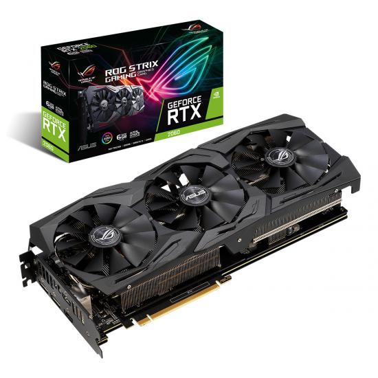 Asus Rog-Strix-RTX2060-6G-Gaming 6Gb Gddr6 192-bit 14000 MHz Hdmi-Dp Ekran Kartı