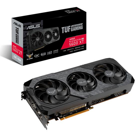 Asus Tuf3-RX5600XT-O6G-Evo-Gaming 6Gb Gddr6 192-bit 12 Gbps Hdmi-Dp Ekran Kartı