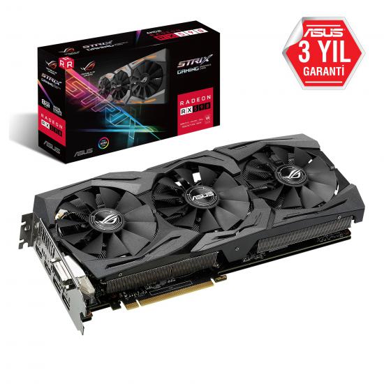 Asus 8 Gb Rog Strıx-Rx590-8G-Gaming 256Bit Gddr5 H Ekran Kartı