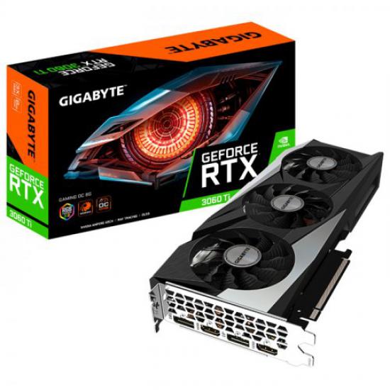 Gigabyte GeForce RTX 3060 Ti Gaming OC 8G GV-N306TGAMING OC PRO-8GD 8GB GDDR6 256Bit Ekran Kartı