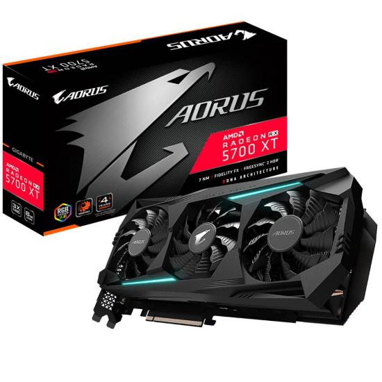 Gigabyte Radeon GV-R57XTAORUS-8GD RX5700XT AORUS 8GB GDDR6 256 Bit Ekran Kartı