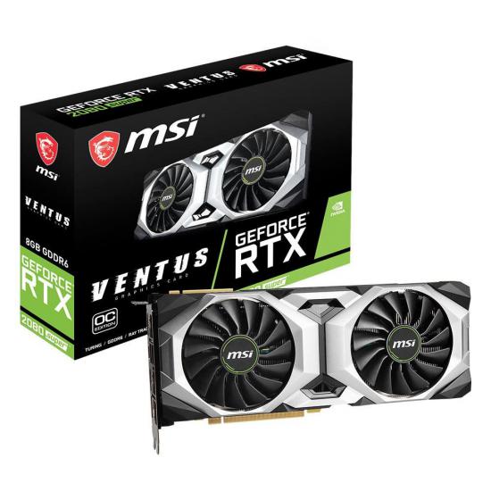 Msı Geforce Rtx2080 Super Ventus Oc 8Gb Gddr6 256Bit Dx12 Nvidia Ekran Kartı