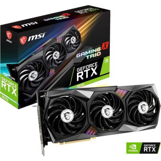 Msı GeForce RTX3070 Gaming X Trio 8GB GDDR6 256Bit DX(12) PCI-Express 4.0 Ekran Kartı