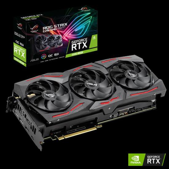 Asus Rog-Strix-RTX2080S-O8G-Gaming 8Gb Gddr6 256-bit Hdmi-Dp Ekran Kartı