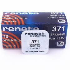 Renata Sr-920Sw 371 10lu Paket Pil