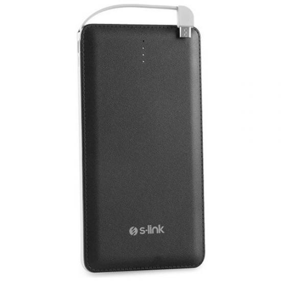 S-link IP-1011 10000mah Powerbank Siyah Taşınabilir Pil Şarj Cihazı