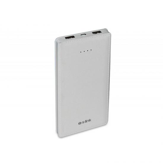 S-link Swapp IP-AR12 12000mah Powerbank Beyaz Taşınabilir pil şarj cihazı