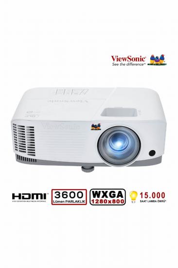 Viewsonic PA503W 3600 Ansilümen 1280x800 WXGA 3D DLP Projeksiyon Cihazı