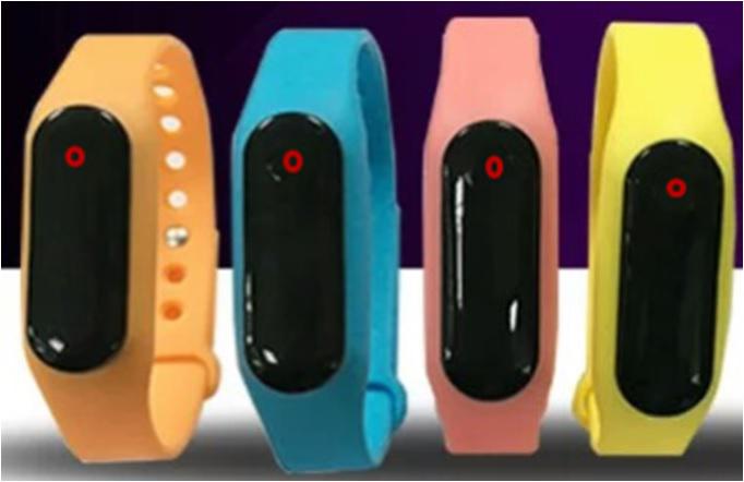 Elba-M09H Akıllı Bileklik (Smart Bracelet) Renkli