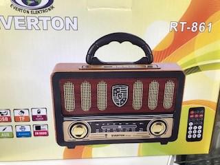 Everton Rt-861 Fm-Usb-Tf-Aux Nostaljik Radyo