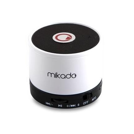 Mikado MD-14BT Şarjlı Beyaz Tf Kart Destekli Bluetooth Speaker