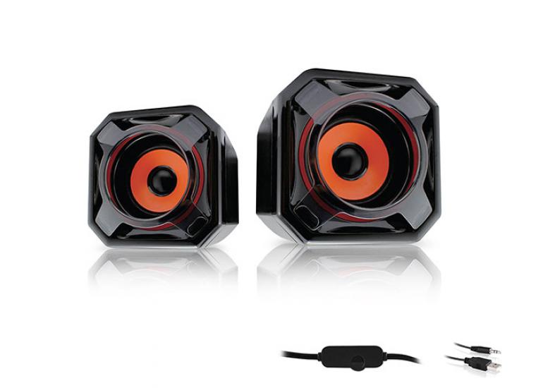 Mikado MD-177 2.0 Turuncu 2.0 5w-2 Turuncu Mini Usb Speaker