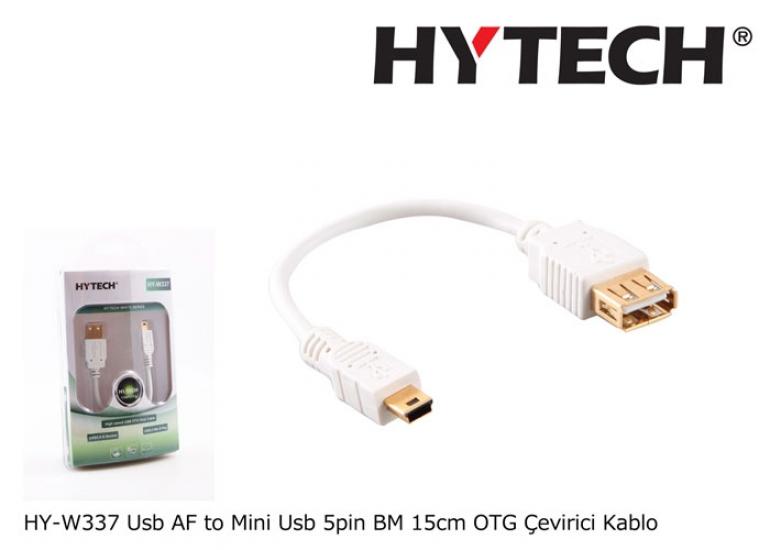 Hytech HY-W337 Mini 5p To Otg Usb Dişi Data Kablo