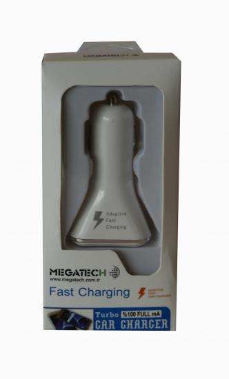 Megatech 2200a 2 Usb Araç Şarj Cihazı