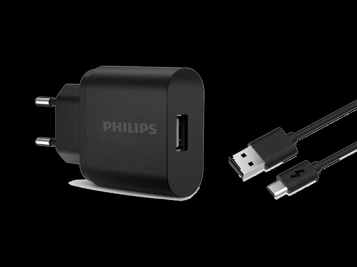 Philips Dlp1311nb-51 10.5W Mikro Kablo+Usb Wall Charger Şarj Aleti