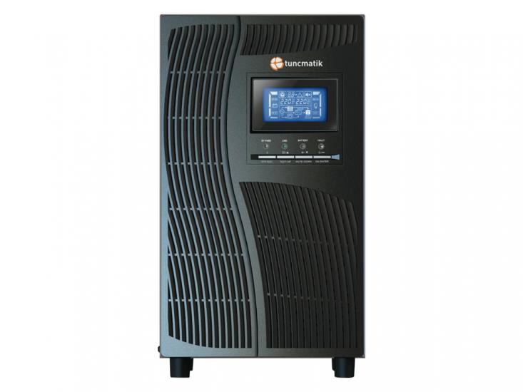 Tunçmatik 6 Kva On-Line PowerUP X9 1-1 UPS Lcd Ekran