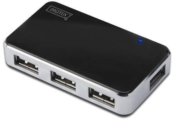 DIGITUS DA-70220 4 PORT 2.0 SİYAH USB ÇOKLAYICI