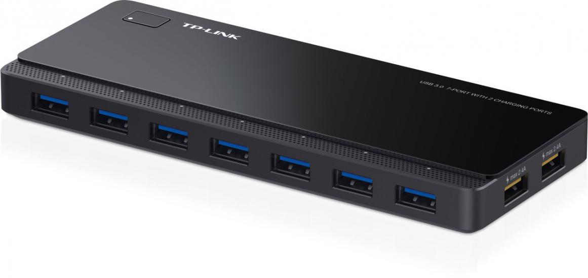 TP-LINK UH720 2 ŞARJ PORTLU USB 3.0 7 PORTLU HUB