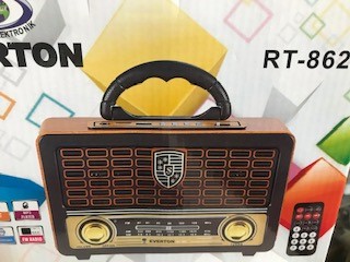 Everton Rt-862 Fm-Usb-Tf-Aux Nostaljik Radyo