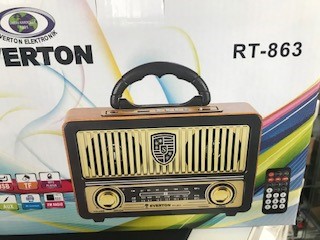 Everton Rt-863 Fm-Usb-Tf-Aux Nostaljik Radyo