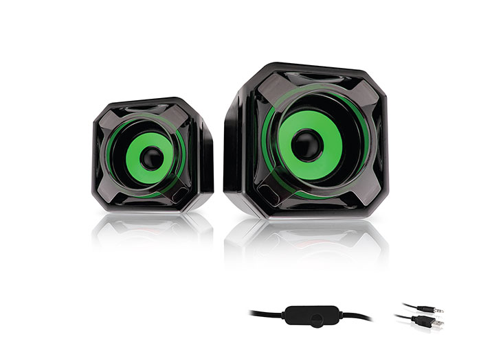 Mikado MD-177 2.0 5w-2 Yeşil Mini Usb Speaker