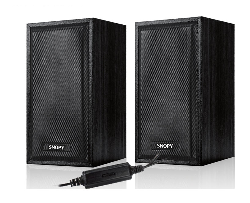 Snopy SN-385 2.0 USB 5V 80dB Siyah 2.5’’ 3W-2 Speaker