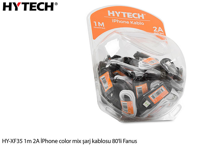 Hytech HY-XF35 1m 2A iPhone Lightning color 80-li