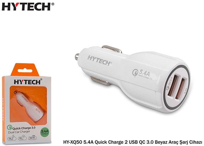 Hytech HY-XQ50 5.4A Quick Charge 2 USB QC 3.0 Beya