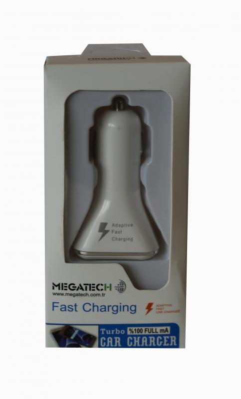 Megatech 2200a 2 Usb Araç Şarj Cihazı