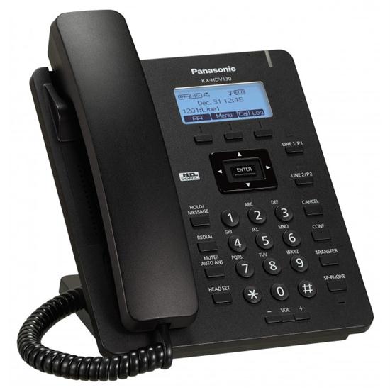 Panasonic KX-HDV130 IP Siyah Sıp Masa Üstü Telefon