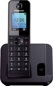 Panasonic KX-TGH210 Siyah Telsiz Dect Telefon