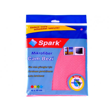 Spark Mikrofiber Cam Bezi 40X40cm