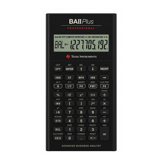 Texas Instruments Ba Iı Plus Finansal Hesap Makine