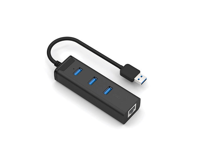 Hytech HY-U68 Usb 3.0-3 Ports+rj45 Gıgabıt Ethernet Hub